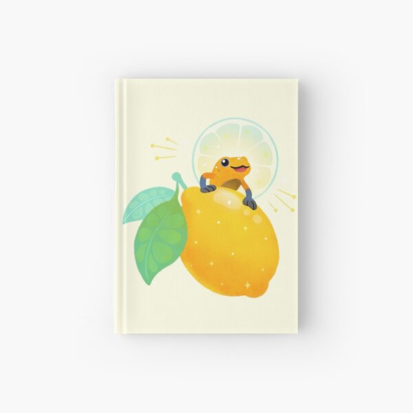 Golden poison lemon sherbet 1 Hardcover Journal