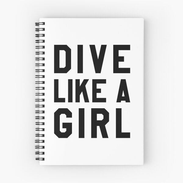 Item preview, Dive Like A Girl Diving product Scuba Diver design designed and sold by banwa.