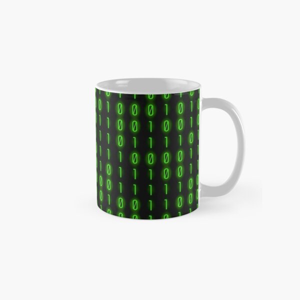 Binary Code Inside Classic Mug