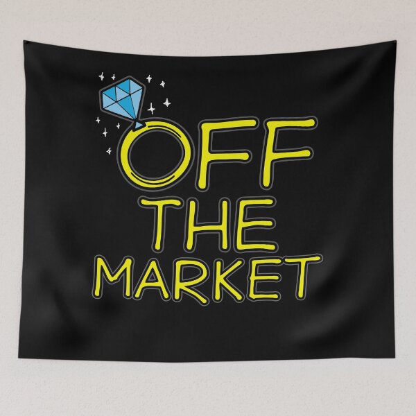 Item preview, OFF THE MARKET Wedding Bachelor Party Bride Gift designed and sold by Moonpie90.
