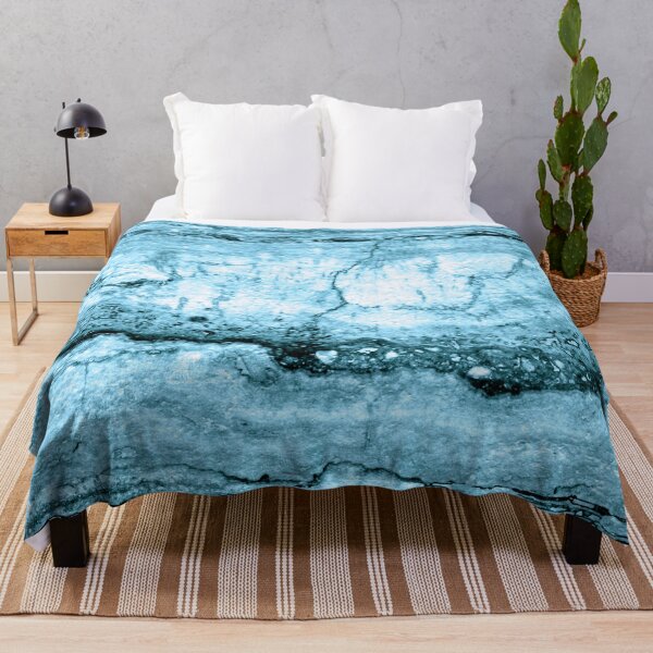 Item preview, Blue Abstract Granite pattern | blue marble | blue quartz | blue rocks  designed and sold by hollycooper.