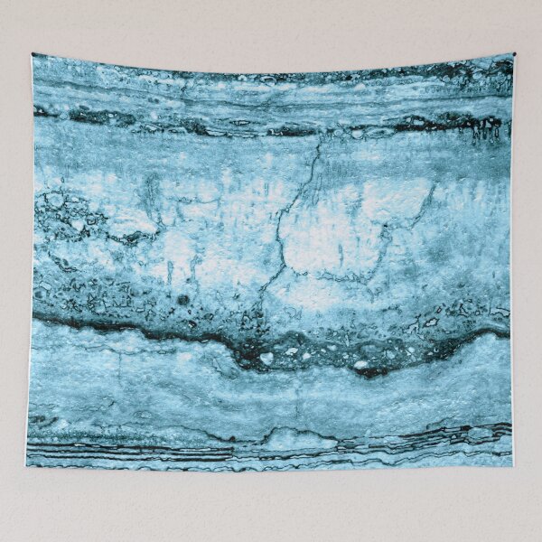 Item preview, Blue Abstract Granite pattern | blue marble | blue quartz | blue rocks  designed and sold by hollycooper.