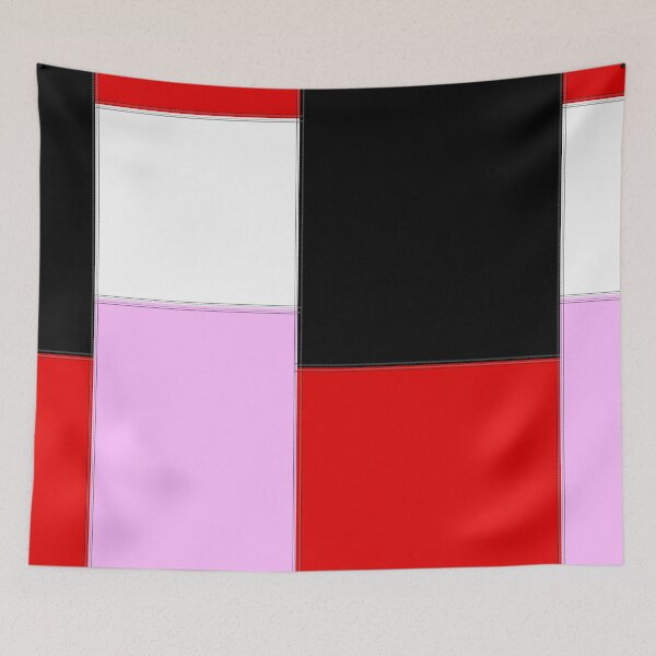 Item preview,  Red, Black and Pink Blocks   designed and sold by Gravityx9.