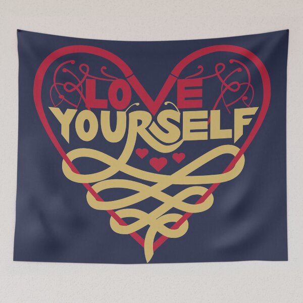 Item preview, Love Yourself - Non-White Background designed and sold by TFUmerchandise.
