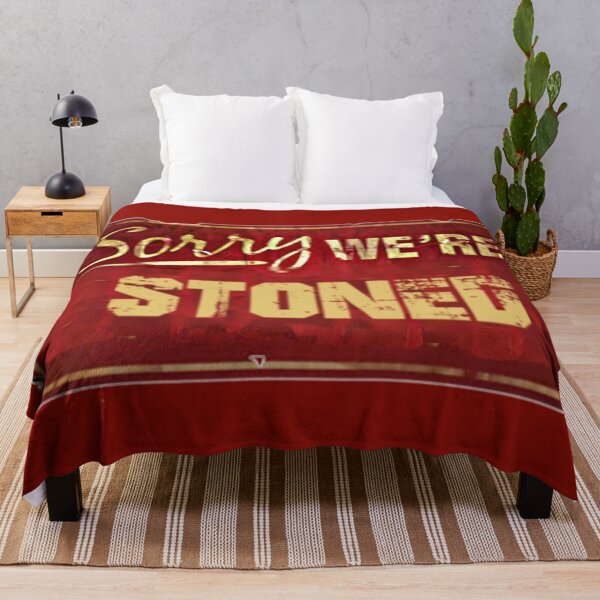 Item preview, Sorry We're Stoned Vintage Legalize Marijuana Sign designed and sold by NeoMundo.