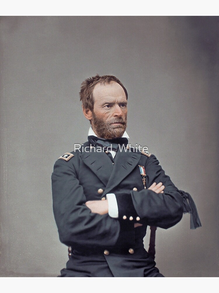 Discover General William Tecumseh Sherman Premium Matte Vertical Poster