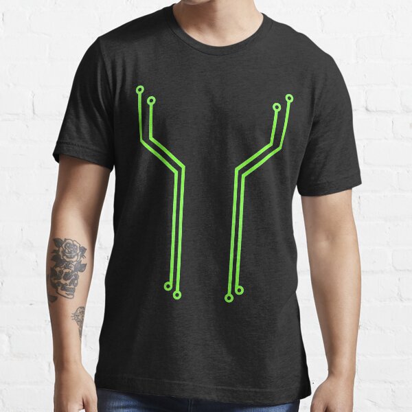 Green Circuitry Essential T-Shirt
