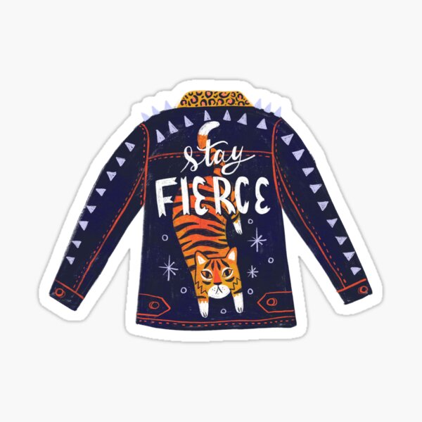 Item preview, Stay Fierce Tiger Jacket designed and sold by Van Huynh.