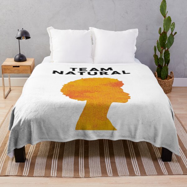 Item preview, Orange Team Natural - curly natural hair designed and sold by Isabelle-Anne.