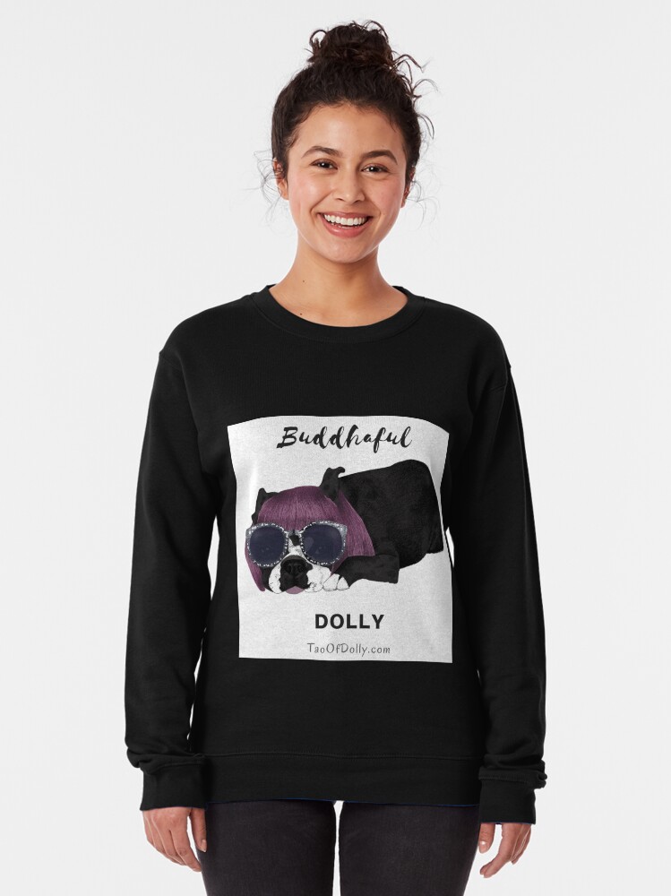 Alternate view of Buddhaful Dolly Pullover Sweatshirt
