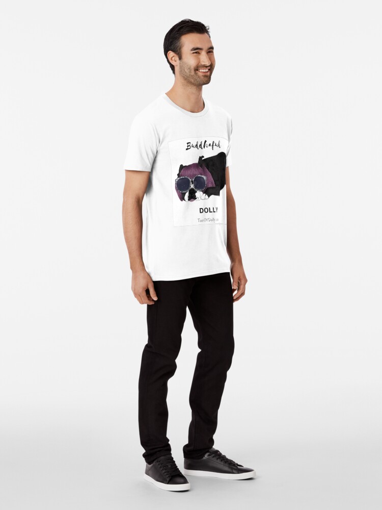Alternate view of Buddhaful Dolly Premium T-Shirt