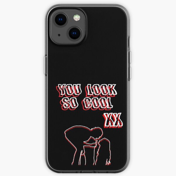 "you look so cool" the 1975 - robbers iPhone Soft Case