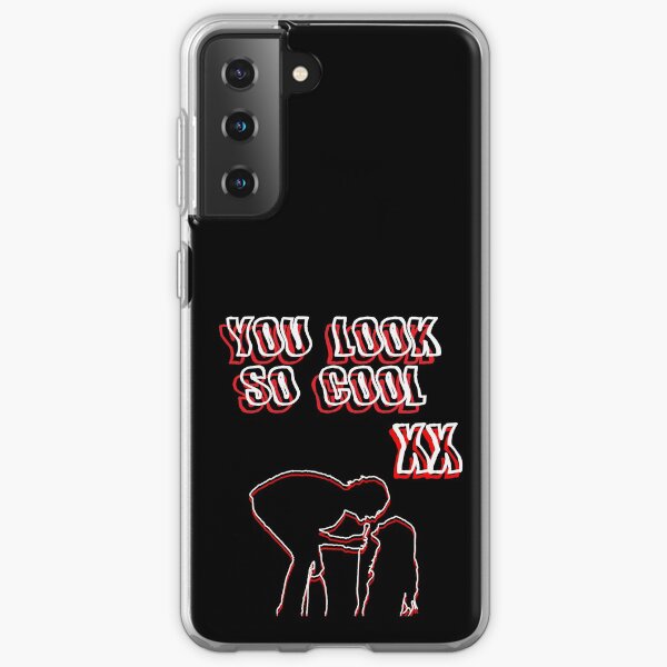 "you look so cool" the 1975 - robbers Samsung Galaxy Soft Case