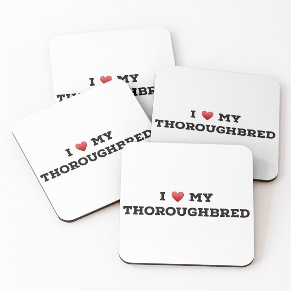 Item preview, I Love My Thoroughbred designed and sold by Yviemakes.