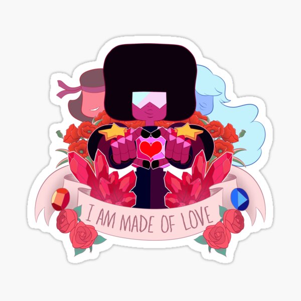 Garnet Crest Sticker