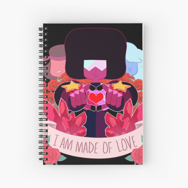 Garnet Crest Spiral Notebook