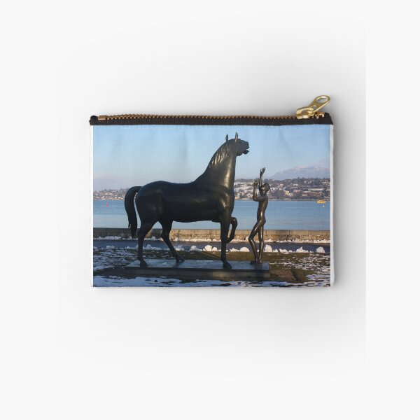 Item preview, "L'homme et le cheval" - a statue by Schwarz. Parc Mon-Repos,  Geneva, Switzerland designed and sold by Igor Pozdnyakov.