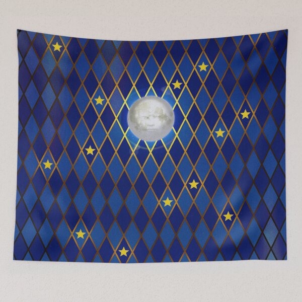Item preview, Moon & Stars - Midnight Harlequin designed and sold by PopAlien.