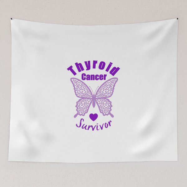 Item preview, Thyroid Cancer Survivor Lace Butterfly designed and sold by wordsonly.