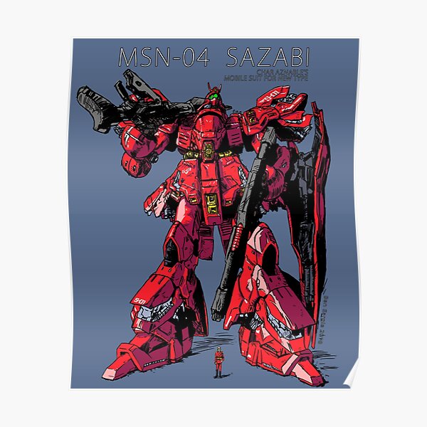 Msn Posters Redbubble - ascii gundam robot suit roblox