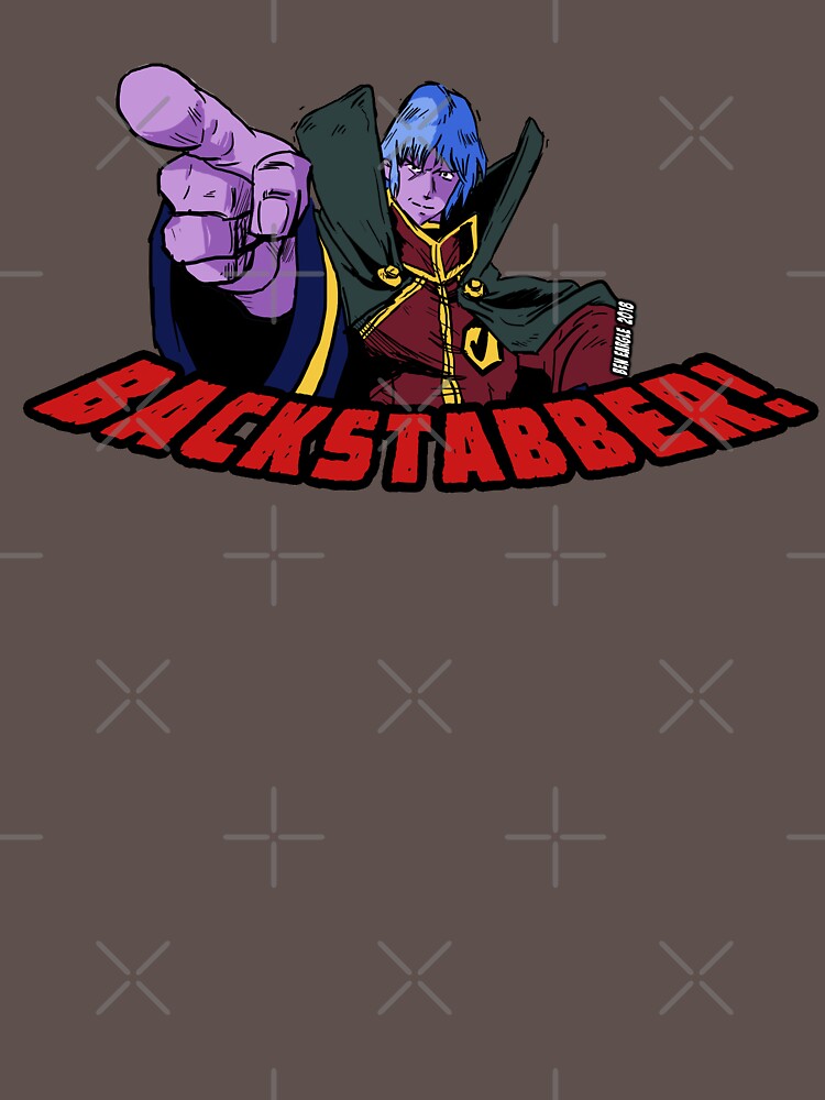 "Backstabber!" T-shirt by Blotched | Redbubble