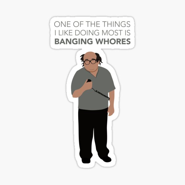 Frank Reynolds Tour Guide from Always Sunny Sticker