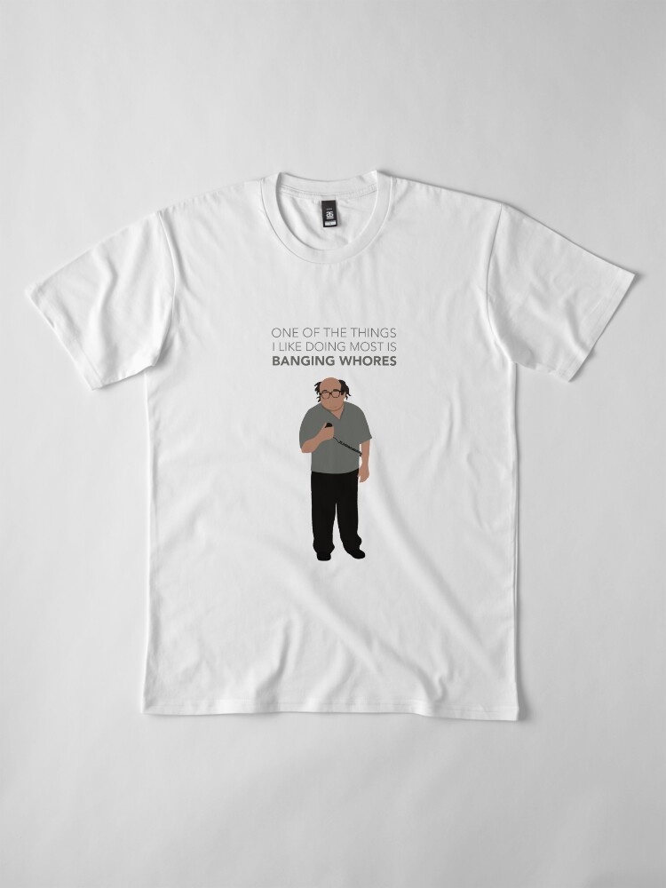 Alternate view of Frank Reynolds Tour Guide from Always Sunny Premium T-Shirt