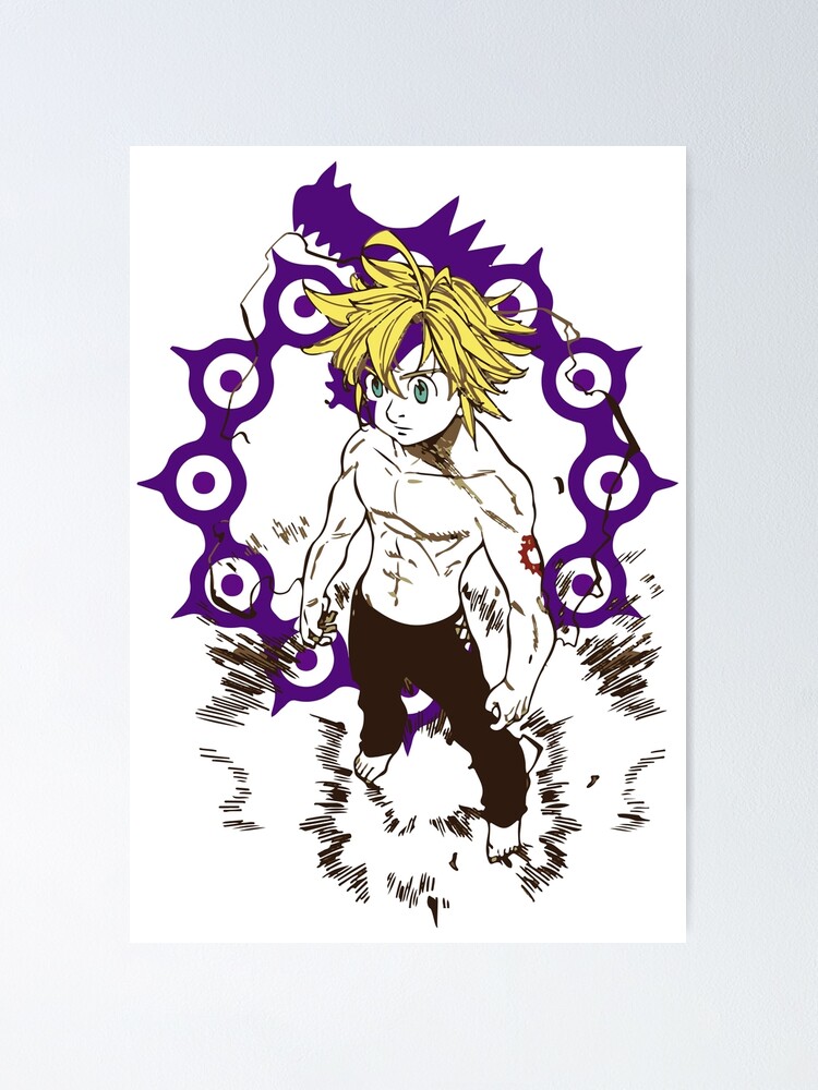 Meliodas from Seven Deadly Sins Anime, Speed Drawing