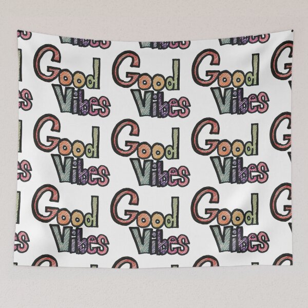 Item preview, Good Vibes Rainbow Bubble Print  designed and sold by abbymiller318.