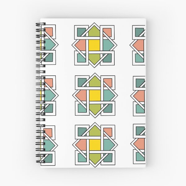 Item preview, geometric pattern, color designed and sold by Magdalena Teterdynko.