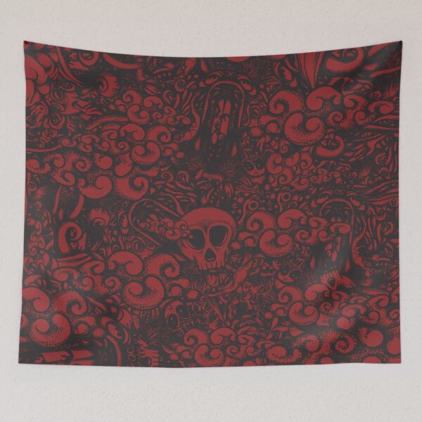 Item preview, Red Doodle designed and sold by fakeface.