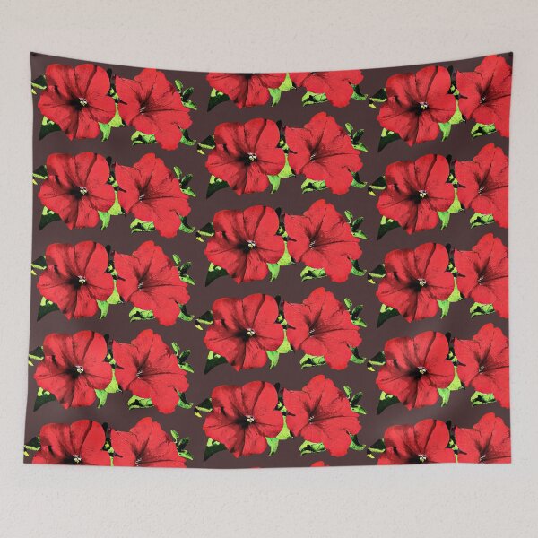 Item preview, Two Red Petunias designed and sold by Susan Savad.