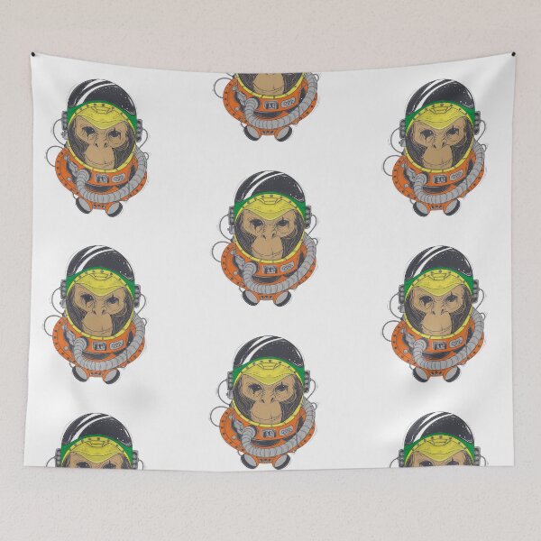 Item preview, Monkey in space suit designed and sold by mi-xo.