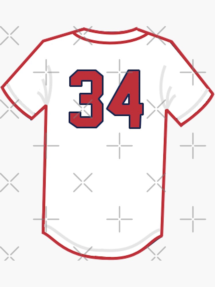 Sox Retired Numbers Sticker for Sale by cocreations