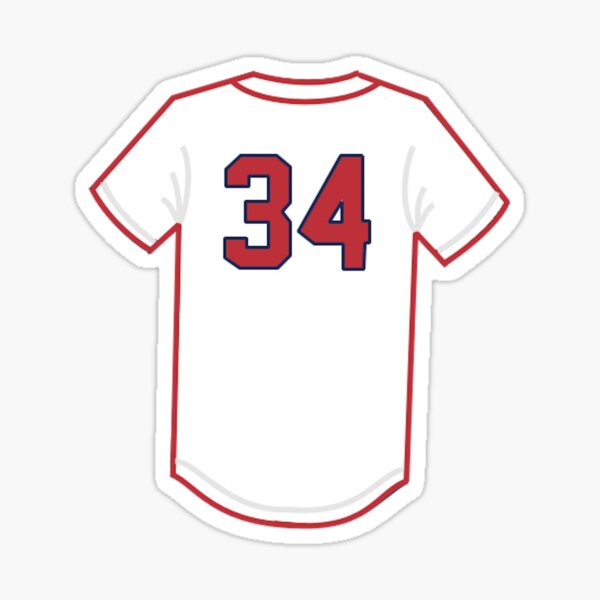 34 Legend Custom Funny Hot Sale Tshirt David Ortiz Big Papi