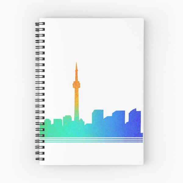 Item preview, Tie-Dye Toronto Skyline designed and sold by BTTDrawingBoard.