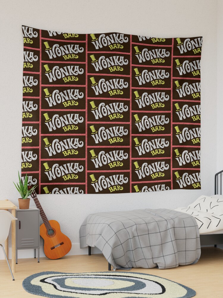 Willy Wonka chocolate bar wrapper