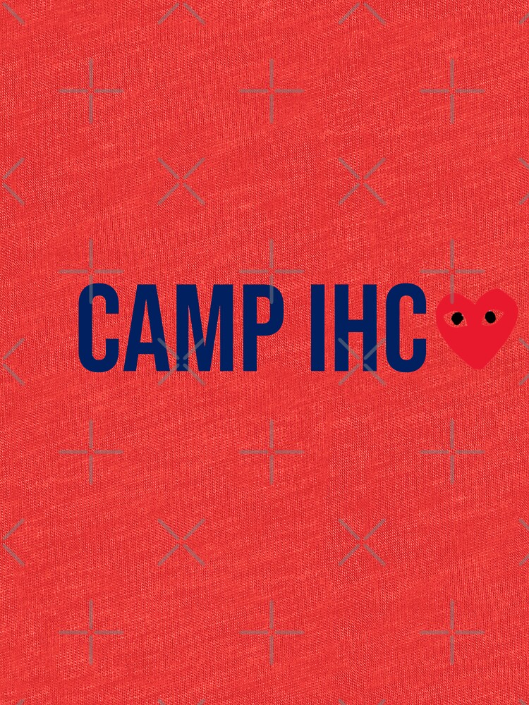 "CAMP IHC HEART" Tshirt by drewsandler Redbubble