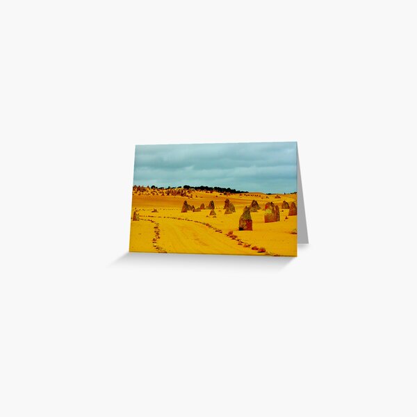 Item preview, The Pinnacles....follow the yellow dirt road. designed and sold by myraj.