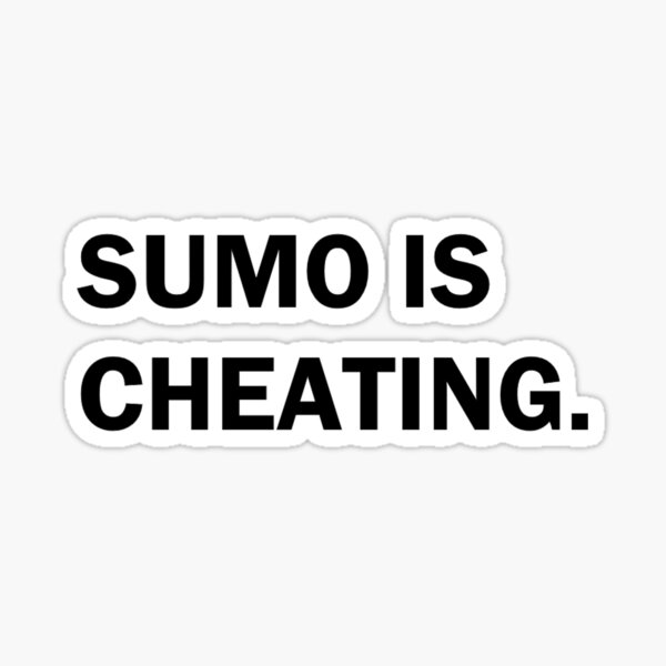 Item preview, Sumo Is Cheating designed and sold by TheSpezialMug.