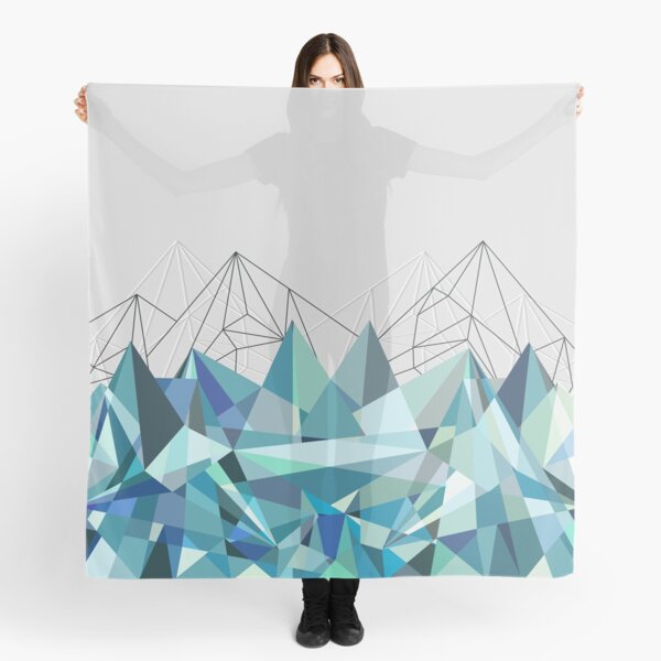 Colorflash 3 Turquoise Scarf