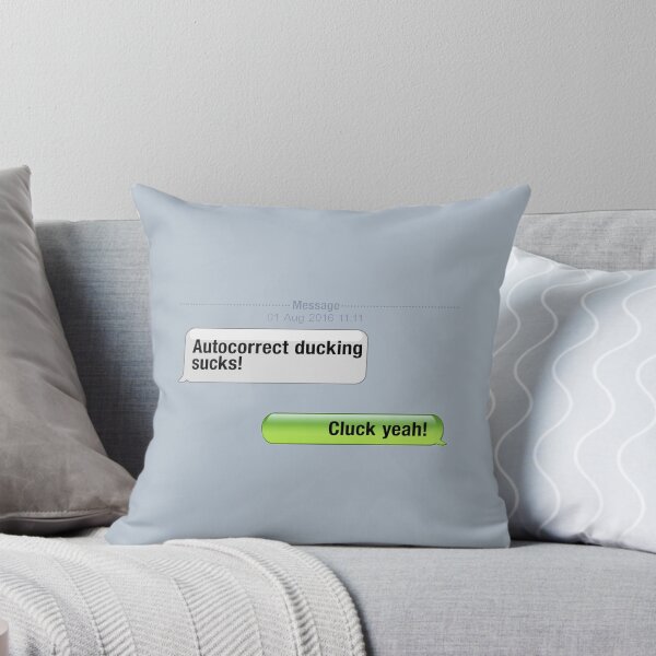 Item preview, AutoCorrect Ducking Sucks! designed and sold by cpinteractive.