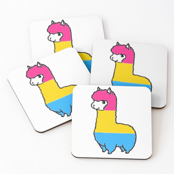 Item preview, Pansexual Alpaca designed and sold by ObsessiveTesla.