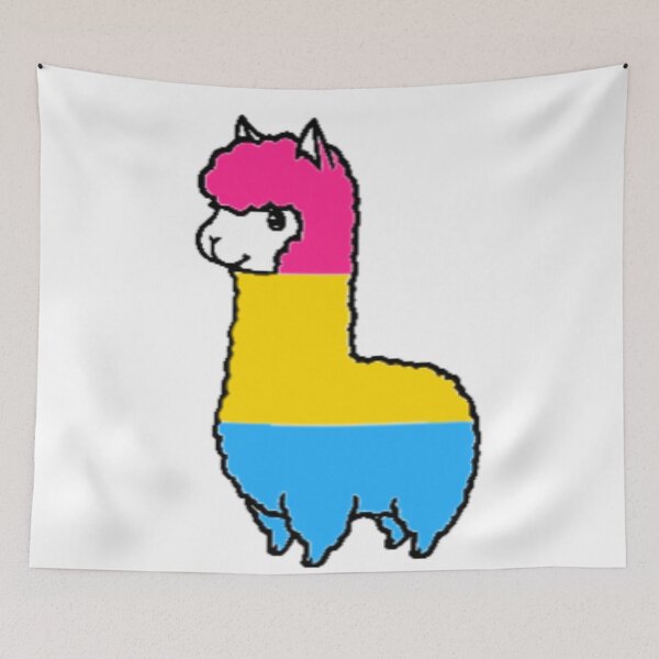 Item preview, Pansexual Alpaca designed and sold by ObsessiveTesla.