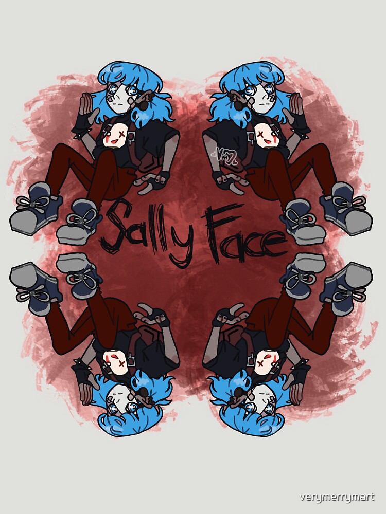 Sally Face T Shirt For Sale By Verymerrymart Redbubble Sally Face T Shirts Sally Face 3776