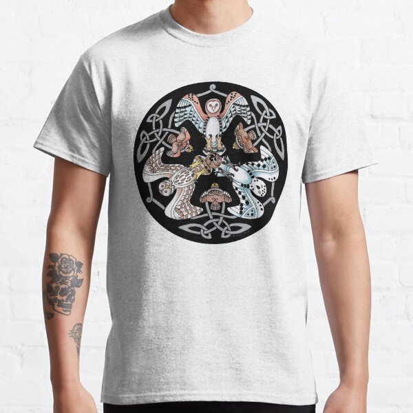 Night Hunters - Celtic Owls Classic T-Shirt