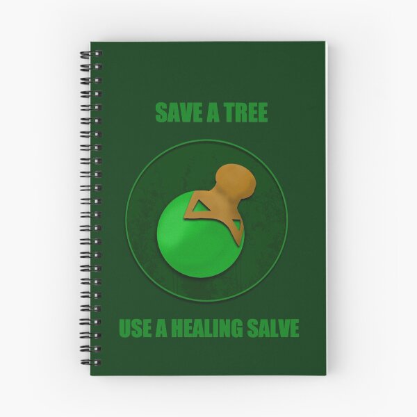 Item preview, Save a Tree Use a Healing Salve designed and sold by CastleDownpour.