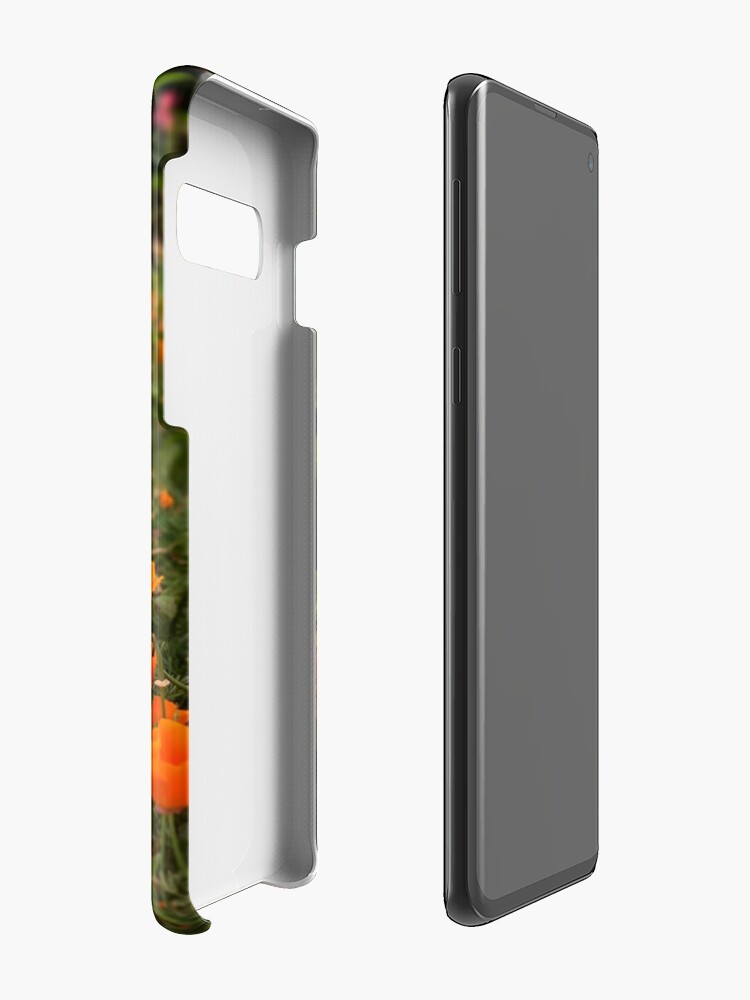 Alternate view of California Poppies In The Garden Case & Skin for Samsung Galaxy