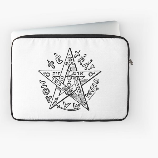 #Pentagram of #Eliphas #Levi #EliphasLeviPentagram Laptop Sleeve
