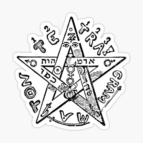 #Pentagram of #Eliphas #Levi #EliphasLeviPentagram Sticker